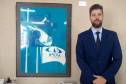  novo presidente do Ipem, Cesar Antonio Tuoto Silveira Mello. Na oportunidade, ele se apresentou aos servidores e conheceu os laboratórios do instituto