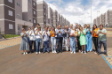 Londrina, 25 de fevereiro de 2023 - Entrega das chaves do Residencial Solar di Ravello, com familias contempladas pelo programa Casa Fácil.