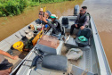 Operação do IAT no Rio Paraná busca combater a prática da pesca ilegal. Foram recolhidos materiais proibidos e aplicadas multas.