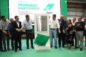 Governador Carlos Massa Ratinho Junior na inauguração do Terminal Portuário da Klabin em Paranaguá