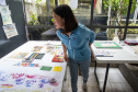 Arte sem fronteiras: aquarelista japonesa assume residência artística no Museu Alfredo Andersen