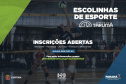 Ginásio do Tarumã oferece atividades de iniciação esportiva gratuitas para crianças e adolescentes