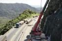Análise indica reforços na contenção do km 41 da BR-277; obra termina dia 15 