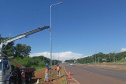 Obras avançam e BR-277 começa a receber novos postes de iluminação em Foz 