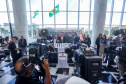 Coletiva segurança escola