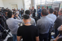 Coletiva segurança escola