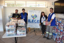 Copel entrega 94 toneladas de alimentos a instituições de educação e assistência social