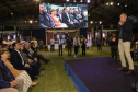 O governador Carlos Massa Ratinho Junior participou da abertura da ExpoFrísia, em Carambeí.