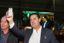 O governador Carlos Massa Ratinho Junior participou da abertura da ExpoFrísia, em Carambeí.
