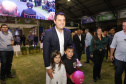 O governador Carlos Massa Ratinho Junior participou da abertura da ExpoFrísia, em Carambeí.
