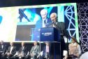 O vice-governador Darci Piana e o secretário da Agricultura, Norberto Ortigara, participaram da abertura da ExpoApras 2023