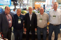 O vice-governador Darci Piana e o secretário da Agricultura, Norberto Ortigara, participaram da abertura da ExpoApras 2023