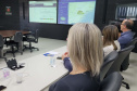 Técnicos do Instituto Água e Terra e do Banco Mundial se reuniram nesta quarta-feira (10) no Palácio das Araucárias para avançar no programa i9 Ambiental.