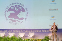 O primeiro dia do Encontro Nacional de Uso Público, Turismo e Meio Ambiente contou com três painéis temáticos para discutir o perfil do visitante em ambientes naturais, a integração das populações tradicionais no manejo das Unidades de Conservação e a importância da qualificação e da segurança do visitante nos parques.