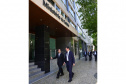 O governador Carlos Massa Ratinho Junior se encontrou nesta terça-feira (16) com o ministro da Saúde de Portugal, Manuel Pizarro. O governador conheceu as plataformas tecnológicas desenvolvidas pelo governo português para otimizar o atendimento em saúde, principalmente na rede hospitalar e de medicação - Lisboa, 16/05/2023