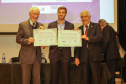 O governador em exercício Darci Piana  participa da premiação do III Ranking das 100 Maiores Sociedades Anônomas do Paraná.