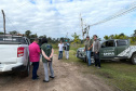 IAT colocou em prática um plano semanal de monitoramento e fiscalização de áreas urbanas e de proteção ambiental desmatadas irregularmente em Guaratuba, no Litoral.