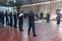 Policiais Penais realizam treinamento teórico e prático para Guardas Patrimoniais de Cascavel