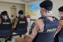 Maio Amarelo: policiais militares doam sangue para conscientização da população sobre acidentes no trânsito