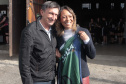 Flávia Arantes do Nascimento, que é uma das filhas de Pelé, visitou nesta sexta-feira (12) as obras de construção das pistas de skate anexas ao Ginásio do Tarumã, em Curitiba.