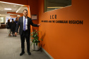 O governador Carlos Massa Ratinho Junior se reuniu nesta sexta-feira (12) com representantes do Banco Mundial nos Estados Unidos -12 05-2023