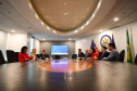 Com o objetivo de ampliar as fontes de recurso a serem utilizados nos projetos de infraestrutura do Paraná, a comitiva estadual liderada pelo governador Carlos Massa Ratinho Junior esteve na sede da International Development Finance Corporation (DFC) - Washington, 11/05/2023