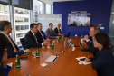 O governador Carlos Massa Ratinho Junior se reuniu nesta sexta-feira (12) com representantes do Banco Mundial nos Estados Unidos. O encontro marcou o encerramento da passagem da comitiva liderada por ele a Nova York e Washington. 