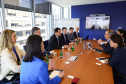 O governador Carlos Massa Ratinho Junior se reuniu nesta sexta-feira (12) com representantes do Banco Mundial nos Estados Unidos. O encontro marcou o encerramento da passagem da comitiva liderada por ele a Nova York e Washington. 