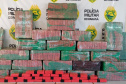 *Polícia Militar apreende 450 quilos de maconha na PR-082*