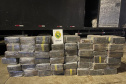 Polícia Militar apreende caminhão com uma tonelada de droga em Medianeira