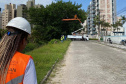 Canal da Avenida Paraná é peça-chave nos processos de macro e microdrenagem que estão sendo instalados em Matinhos, e integra a obra de revitalização da orla da cidade. 