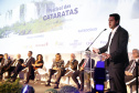 18ª edição, o Festival das Cataratas promoveu, na noite desta quarta-feira (31), no Hotel Recanto Cataratas, a solenidade de abertura do evento. Contou com a participação do governador do Paraná, Carlos Massa Ratinho Junior, Daniela Carneiro, ministra de Turismo do Brasil, e Sofía de Montiel de Afara, ministra do Turismo do Paraguai.