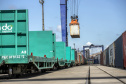  Aumenta o transporte de cargas pela ferrovia até o Porto de Paranaguá