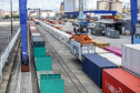  Aumenta o transporte de cargas pela ferrovia até o Porto de Paranaguá
