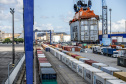  Aumenta o transporte de cargas pela ferrovia até o Porto de Paranaguá