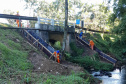 Reforma de pontes na PR-411 em Morretes
