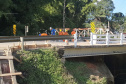 Reforma de pontes na PR-411 em Morretes
