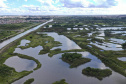  A superfície da água do Rio Iguaçu ultrapassou os 98 mil hectares de extensão em 2022, maior volume observado nos últimos 12 anos.