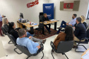 Os secretários Mauro Moraes (SETR) e Roni Miranda (SEED) assinam Termo de Cooperação para implantação do projeto Aluno de Sucesso
