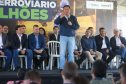 Governador Carlos massa ratinho Júnior recebe projeto executivo do Moegao do Paraná