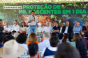 Governador da início à ação Mil Fontes, que vai proteger 1000 nascentes de água até o Dia da Árvore.