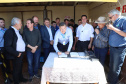  inauguração de mais um sistema para a produção de biogás e biometano, instalado na Granja Angst, em Toledo, no Oeste do Paraná. 