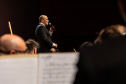 Alunos de escolas públicas assistem concerto cívico da orquestra sinfônica do Paraná