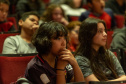 Alunos de escolas públicas assistem concerto cívico da orquestra sinfônica do Paraná