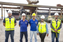 Porto de Paranaguá recebe 30 unidades de blindados para o Exército Brasileiro