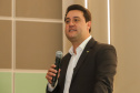 O governador Carlos Massa Ratinho Junior exaltou novamente a importância das cooperativas para a economia do Paraná durante a inauguração da nova sede administrativa do Sicredi em Palotina
