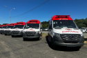 Paraná recebe 15 ambulâncias do Ministério da Saúde para reforçar atendimento de urgência