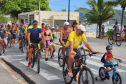 Passeio ciclístico é opção de exercício e lazer em Guaratuba