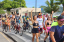 Passeio ciclístico é opção de exercício e lazer em Guaratuba