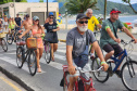 Passeio ciclístico é opção de exercício e lazer em Guaratuba